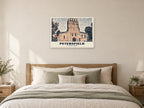 St Peter’s Church, Petersfield Poster at A1, as a poster, above a bed