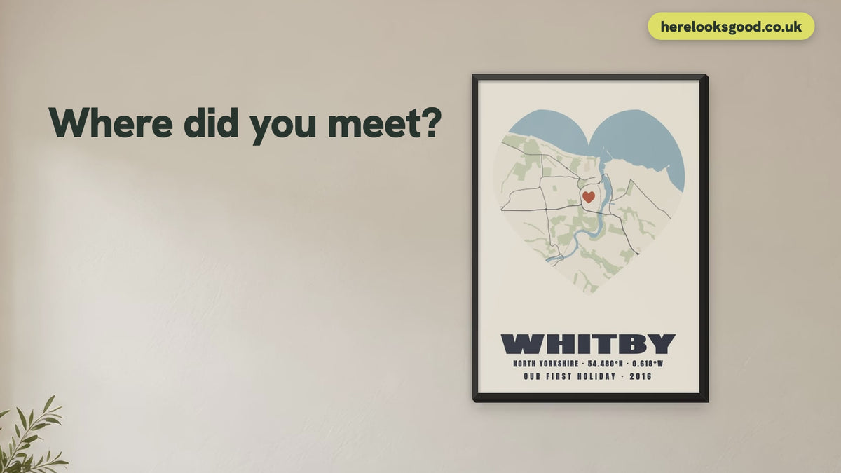 How to make a street map poster at Here Looks Good: a one-minute walk-through of the maker