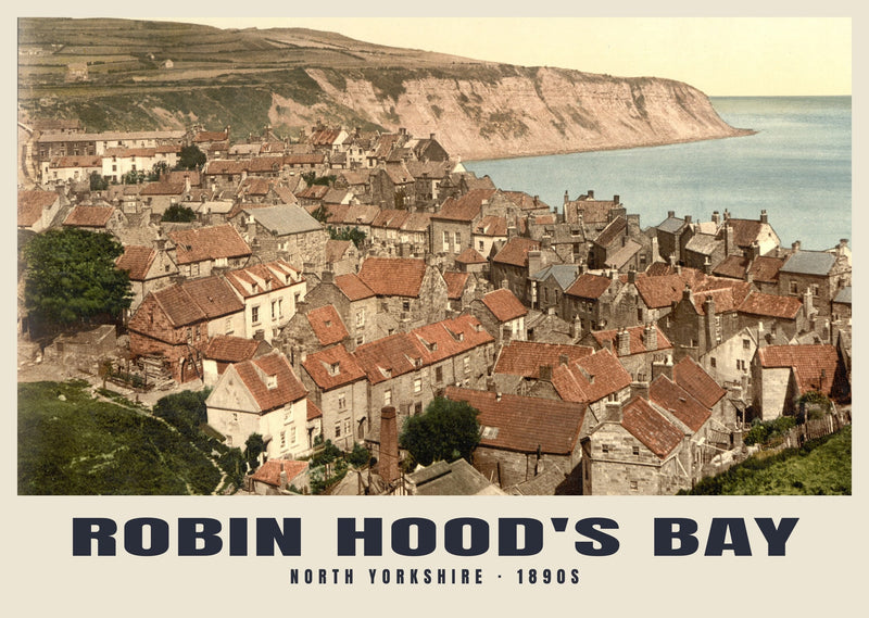 Robin Hood's Bay, c. 1890–1900 Heritage Print