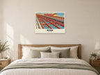 Ryde Pier Poster at A1, as a poster, above a bed