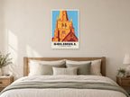 St Alphege Church, Solihull Poster at A1, as a poster, above a bed