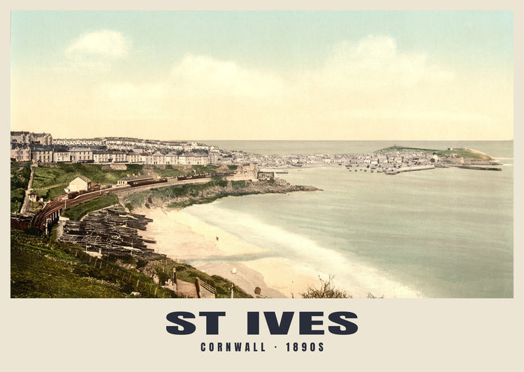St Ives, c. 1890–1900 Heritage Print