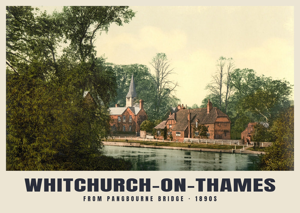 Whitchurch-on-Thames, c. 1890–1900 Heritage Print