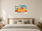 Spanish City, Whitley Bay Poster at A1, as a poster, above a bed