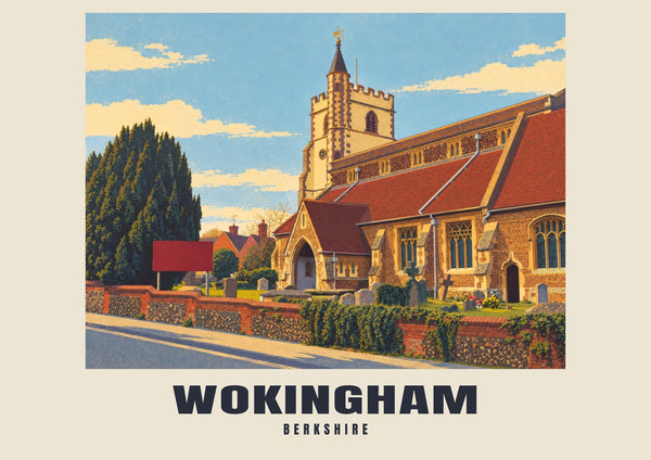 All Saints' Church, Wokingham Poster