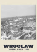 Panorama dei tetti della città, Wrocław — 1968