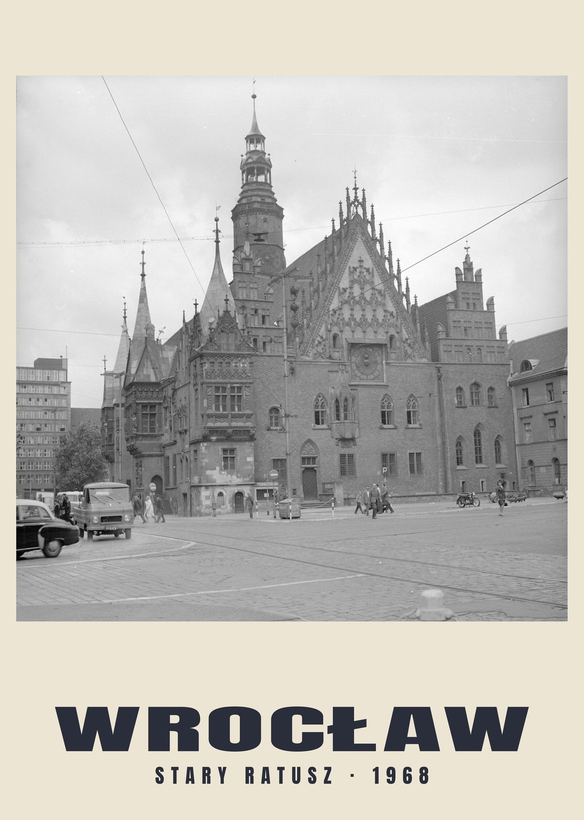 Antico municipio, Wrocław — 1968