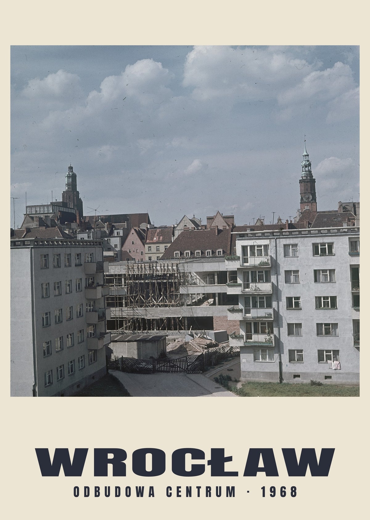 Rebuilding the City Centre, Wrocław — 1968