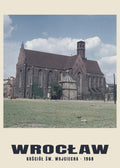 Iglesia de San Adalberto y parada de tranvía, Wrocław — 1968