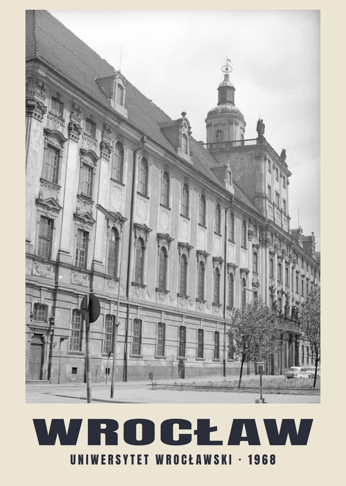 Edificio principale dell’università, Wrocław — 1968